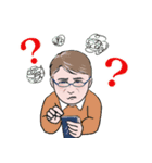 シニア紳士達 体調編 No124（個別スタンプ：30）