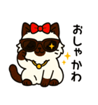 ばんがいアニマル｜ねこ_ギャル語編（個別スタンプ：8）