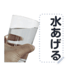 文字変更自由水（個別スタンプ：22）