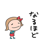 短め返事☆リボンのマルン（個別スタンプ：10）