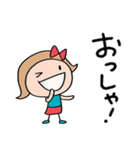 短め返事☆リボンのマルン（個別スタンプ：13）