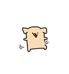 田舎の犬. チョング：ムリムリ（個別スタンプ：6）