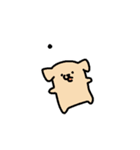 田舎の犬. チョング：ムリムリ（個別スタンプ：20）