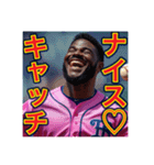 ※野球が大好きな♡ゲイの黒人男性（個別スタンプ：12）