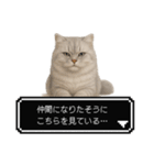 もふもふクエスト（ペルシャ猫の冒険）（個別スタンプ：1）