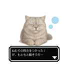 もふもふクエスト（ペルシャ猫の冒険）（個別スタンプ：3）