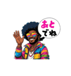 レゲエマン★日本語でおしゃべり（個別スタンプ：18）