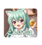 日傘みなみちゃんプレミアム（個別スタンプ：3）