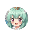 日傘みなみちゃんプレミアム（個別スタンプ：21）