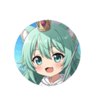 日傘みなみちゃんプレミアム（個別スタンプ：22）