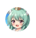 日傘みなみちゃんプレミアム（個別スタンプ：24）