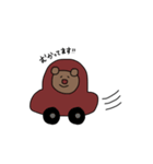 結構使いやすい！？クマのスタンプ（個別スタンプ：9）