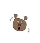 結構使いやすい！？クマのスタンプ（個別スタンプ：10）