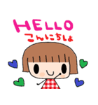 nenerinスタンプ日本語英語5気遣い修正（個別スタンプ：21）