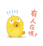 うっかり鳥たち 04 - 毎日おしゃべり（個別スタンプ：5）