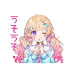 パステル女子のかわいいスタンプ（個別スタンプ：31）