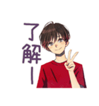 無難な男性★在宅編（個別スタンプ：11）