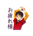 無難な男性★在宅編（個別スタンプ：19）