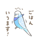 セキセイインコの家族スタンプ（個別スタンプ：2）