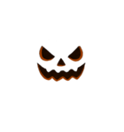 顔だけジャック・オー・ランタンハロウィン（個別スタンプ：14）