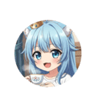 お家でゆったりアリサプレミアム（個別スタンプ：9）