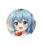 お家でゆったりアリサプレミアム（個別スタンプ：10）