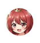 赤ワインみなみちゃん登場記念プレミアム（個別スタンプ：3）