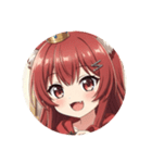 赤ワインみなみちゃん登場記念プレミアム（個別スタンプ：4）