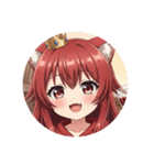 赤ワインみなみちゃん登場記念プレミアム（個別スタンプ：7）