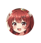 赤ワインみなみちゃん登場記念プレミアム（個別スタンプ：9）