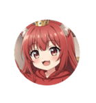 赤ワインみなみちゃん登場記念プレミアム（個別スタンプ：14）