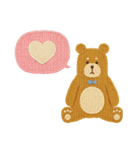 ほっこり毛糸＊毎日つかえる敬語＊北欧風（個別スタンプ：33）
