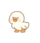 ちびアヒル気分パレード（個別スタンプ：3）
