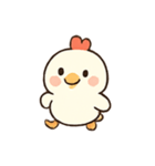 おもしろヒヨコちゃん（個別スタンプ：1）