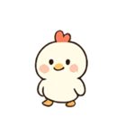おもしろヒヨコちゃん（個別スタンプ：6）