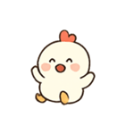 おもしろヒヨコちゃん（個別スタンプ：12）