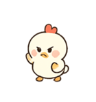 おもしろヒヨコちゃん（個別スタンプ：21）