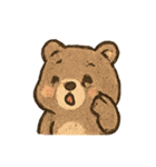 まるまるくまちゃん ほっこり日常（個別スタンプ：2）