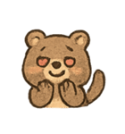まるまるくまちゃん ほっこり日常（個別スタンプ：6）