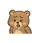 まるまるくまちゃん ほっこり日常（個別スタンプ：7）