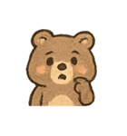 まるまるくまちゃん ほっこり日常（個別スタンプ：8）
