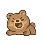 まるまるくまちゃん ほっこり日常（個別スタンプ：16）
