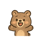 まるまるくまちゃん ほっこり日常（個別スタンプ：22）