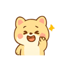 ちびクマ気分パレード（個別スタンプ：15）