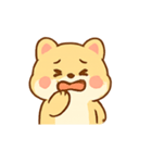 ちびクマ気分パレード（個別スタンプ：19）