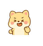 ちびクマ気分パレード（個別スタンプ：22）