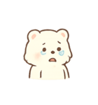 ふわふわクマの気持ち（個別スタンプ：12）