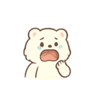 ふわふわクマの気持ち（個別スタンプ：20）