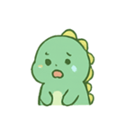 ちびグリーン恐竜気分パレード（個別スタンプ：6）
