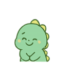 ちびグリーン恐竜気分パレード（個別スタンプ：20）